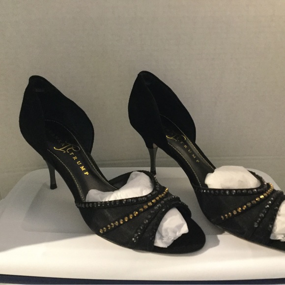 Ivanka Trump suede and mesh heels size 7.5 - Picture 5 of 5